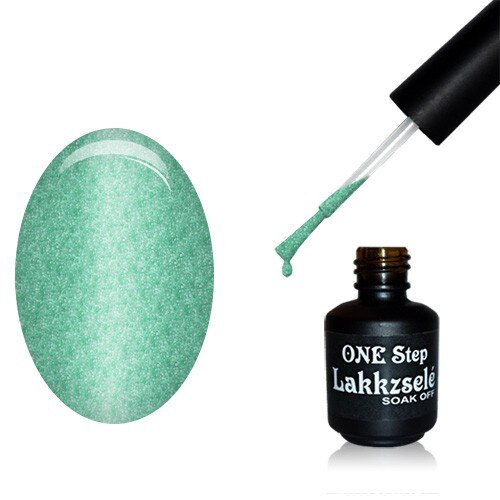 Oja semipermanenta One Step, MoonbasaNails, 156 Pearlescent Schweinfurti green, 5 ml
